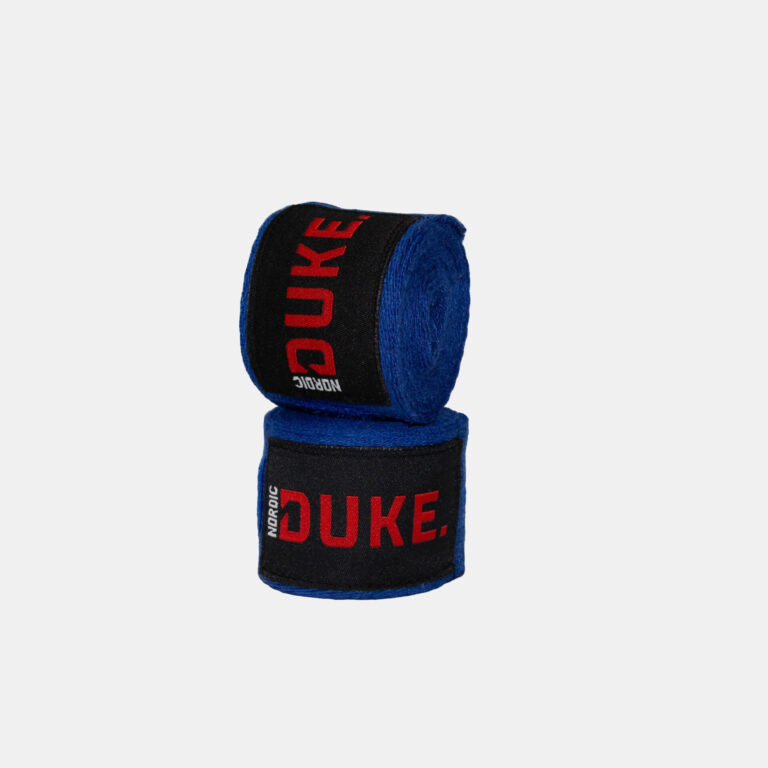 Nordic Duke® Nyrkkeilysiteet sininen. Käsisiteet suojaat käsiä nyrkkeilyhanskojen alla.