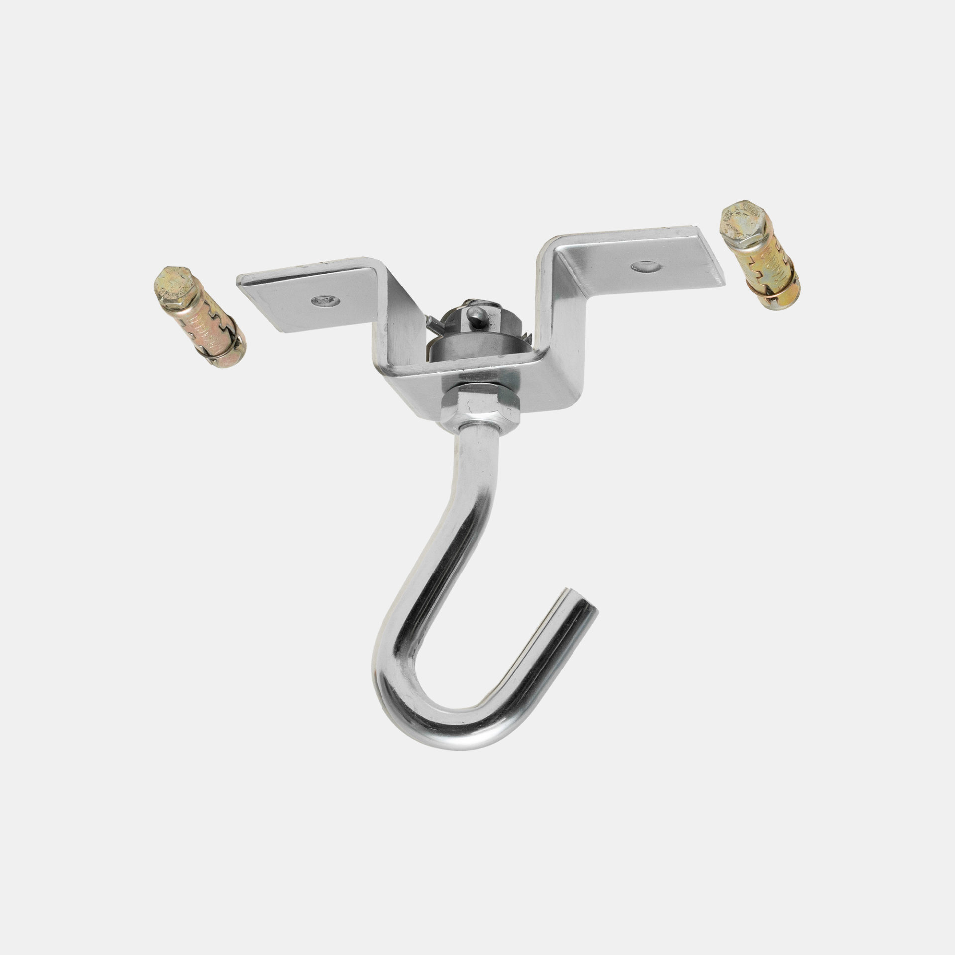 Nordic Duke® Säkkikoukku on kestävä metallinen koukku nyrkkeilysäkkien ripustamiseen.