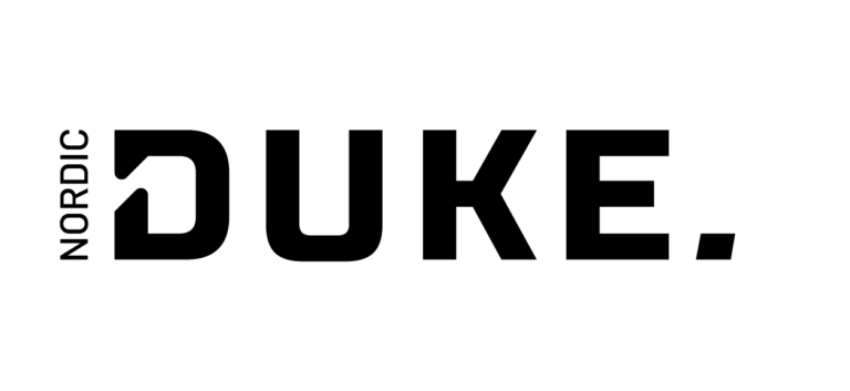 Nordic Duke logo black musta