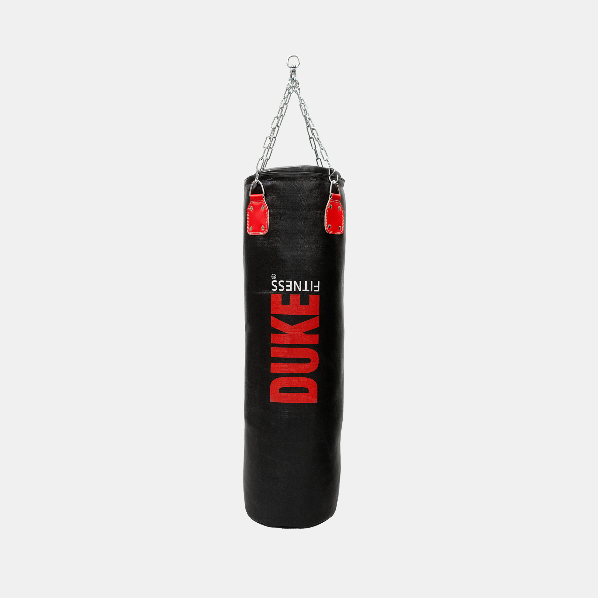 Duke Fitness® nyrkkeilysäkki nahka - Punching Bag Leather - on oikea heavy-duty nyrkkeilysäkki